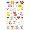 Image de Gommettes à volume - Chats/coeurs - 31 pces