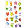 Image de Gommettes à volume - Monstres 2 - 21 pces
