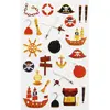 Image de Gommettes à volume - Pirates x 24 pièces