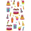 Image de Gommettes à volume - Anniversaire x 27 pièces