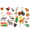 Image de Farmix, Pieces Aimantees Sur Le Theme De La Ferme