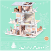 Image de Kit créatif Colorie-Assemble-Joue Maison de poupée