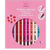 Image de Feutres - double-pointes - tons roses - 10 pces