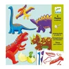 Image de Atelier pantins à colorier - 6 Dinosaures