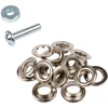 Image de  illets nickelés 14 mm et rondelles + jeu de pose