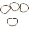 Image de Anneau étrier Ø 28 mm Argent 2 pcs