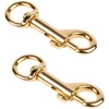 Image de Mousqueton 45 mm Or 2 pcs