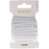 Image de Élastique tressé Blanc demi large 10 g - 3 m