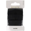 Image de Élastique tissé souple Noir 18 mm x 0,8 m