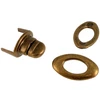 Image de Fermoir tourniquet ovale 35 x 20 mm Bronze