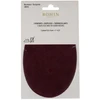 Image de Renfort thermocollant Suédine 2 pcs Bordeaux