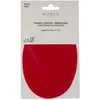 Image de Renfort thermocollant Suédine 2 pcs Rouge