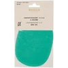 Image de Renfort à coudre Suédine 2 pcs Vert lagon