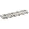 Image de Plaque 20 Madeleinettes - Fer Blanc - 395 X 125 X 13 Mm