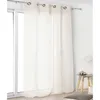 Image de Linder - Voilage Ã  ?illets lin beige 145 x 260 cm - Beige