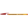 Image de Stylo bille Cristal Pointe Fine 0.8 mm Rouge