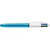 Image de Bic Bic Stylo Ã Bille RÃ©tractable 4colours Shine, TracÃ©: 0,32 Mm