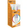 Image de Bic Lot De 20 Stylo Bille Cristal Up Fashion, Couleurs Assorties