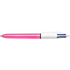 Image de Stylo bille 4 couleurs 1 mm Shine Rose métallisé