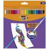 Image de Etui 24 Crayons De Couleur EffaÃ§ables Evolution Illusion Avec Gomme IntÃ©grÃ©e Bic 987869