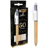 Image de Bic BoÃ®te De 3 Stylo 4 Couleurs DorÃ©