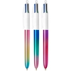 Image de Stylo bille 4 couleurs Gradient Paon