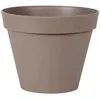 Image de Eda Pot Rond Toscane Ã 40cm - Contenance 23l - Taupe