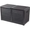 Image de COFFRE JARDIN BAYA - 117 X 54 X 65 CM - Gris anthracite