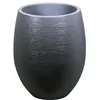 Image de Pot Egg Graphit Haut - Anthracite - 50x60cm 53l - Eda Plastiques - IntÃ©rieur Et ExtÃ©rieur