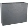 Image de Muret Loft Xl - Gris Galet - Contenance 63l - Volcania 13744 Eda Plastiques