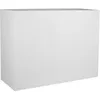 Image de Pot Loft L Graphit - Blanc CÃ©rusÃ© - 78.5x29.5x60cm 46l - Eda Plastiques - IntÃ©rieur Et ExtÃ©rieur