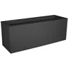 Image de JardiniÃ¨re Graphit - Anthracite - 59x19.5x22.8cm 25l - Eda Plastiques - IntÃ©rieur Et ExtÃ©rieur