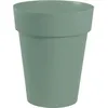 Image de Pot De Fleurs En Plastique Eda Toscane Vert Laurier - Ã 44 Cm