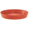 Image de Soucoupe Ã 34.50 Cm Pour Pot Ã 44, 46 Et 48 Cm- Orange Terre Battue - Eda