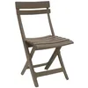 Image de Chaise pliante Miami - taupe