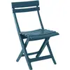 Image de Chaise Pliante - Grosfillex - Miami - Bleu MinÃ©ral