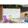 Image de LaniÃ¨re Pvc Pour Palissade Largeur 52 Mm X 60 M+100 Clips- Blanc