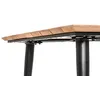 Image de Table De Jardin Rectangulaire En Bois Teck Comores - 4 Places - Jardiline