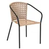 Image de Fauteuil En Jardin En RÃ©sine TressÃ©e Imitation Rotin Cocos - Jardiline