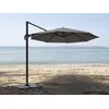Image de Parasol Rond En Aluminium, Coloris Taupe Et Toile Polyester Avec Pied En Croix - Tobago - Ã 4 X 2,66 M - Jardiline