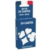 Image de Jeu de 54 Cartes - Ducale Dos Bleu ou Rouge