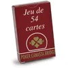 Image de Cartes Ã Jouer CompÃ©tition 54 Cartes, Dos QuadrillÃ© - Ãtui Carton