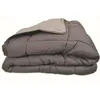 Image de Couette Sans Housse Lavable Zelesta Easybed - Gris FoncÃ© & Gris ArgentÃ© - 240x220 Cm