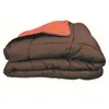 Image de Couette Sans Housse Lavable Zelesta Easybed - Chocolat & Corail - 240x220 Cm