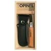 Image de Opinel - 815 - Plumier N8 Carbone / Gaine - Gaine Noire Avec Mousqueton
