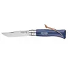 Image de Couteau Opinel NÂ°08 Baroudeur Bleu FonÃ§Ã© Inox, 8.5 Cm