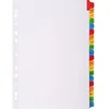 Image de Exacompta Nature Future Intercalaire AlphabÃ©tique 20 Touches Onglets PlastifiÃ©s Blanc