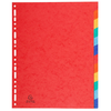 Image de Intercalaires Carte lustrée XXL 12 onglets