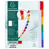 Image de Intercalaires A4+ carte blanche 160 g/m² 6 positions
