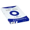 Image de Bristol Exacompta 210x297mm 205g Uni - Etui De 100 Fiches - Blanc